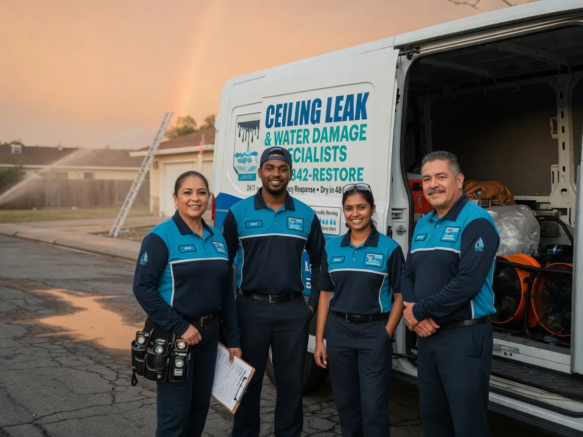 Ceiling Leak Cleanup company in Elbe, WA