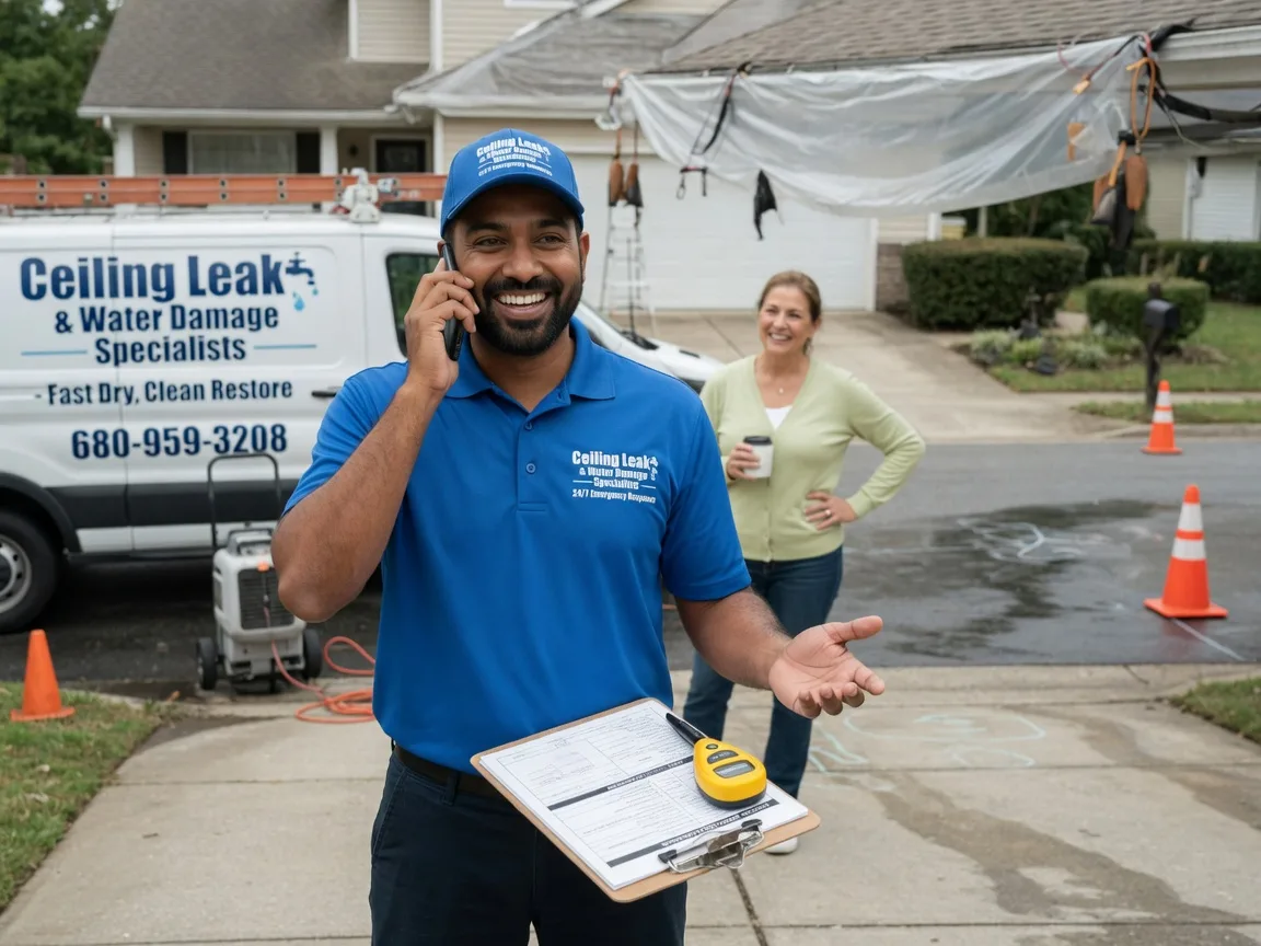 Ceiling Leak Cleanup Elbe, WA FAQs